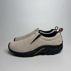 Merrell Men's Jungle Suede Slip-On Shoe in Taupe